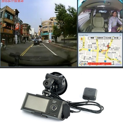 Autorijschool Taxi Camera GPS Logger